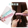 Mini portable women's hair straightening and curling irons, dual-purpose curling irons, air bangs straightening irons, small straightening irons Application Scenario